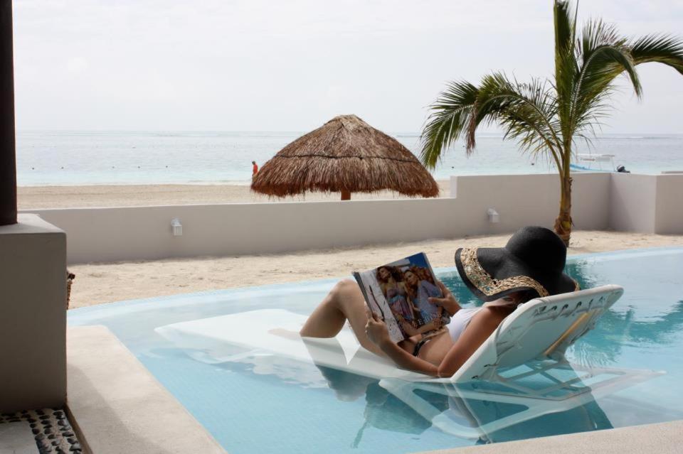 Casa Brisa Y Mar Vila Puerto Morelos Exterior foto